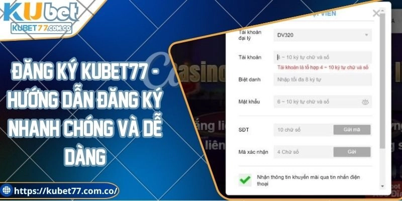 Đăng ký Kubet77 - Hướng dẫn đăng ký nhanh chóng và dễ dàng